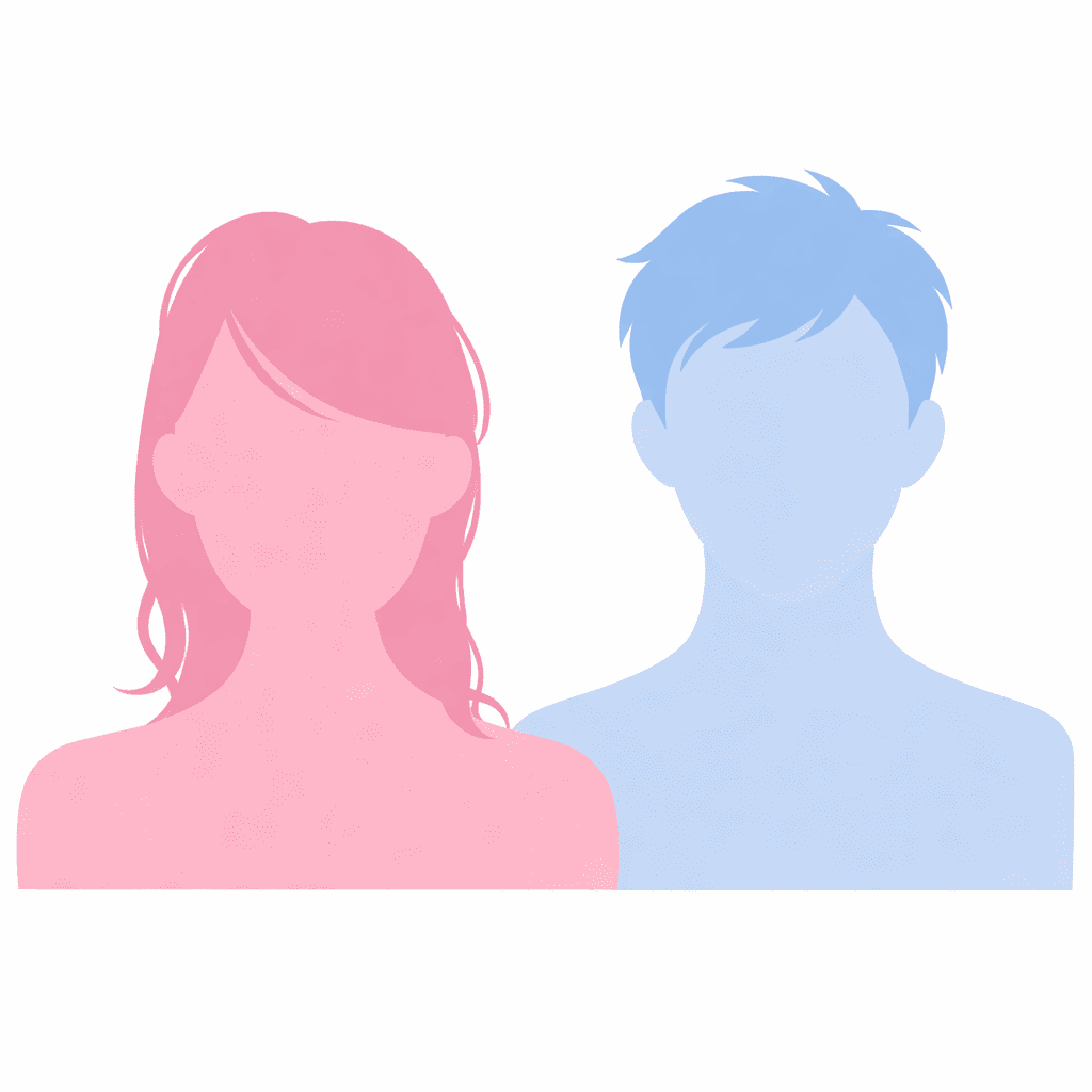 20代カップルのイラスト